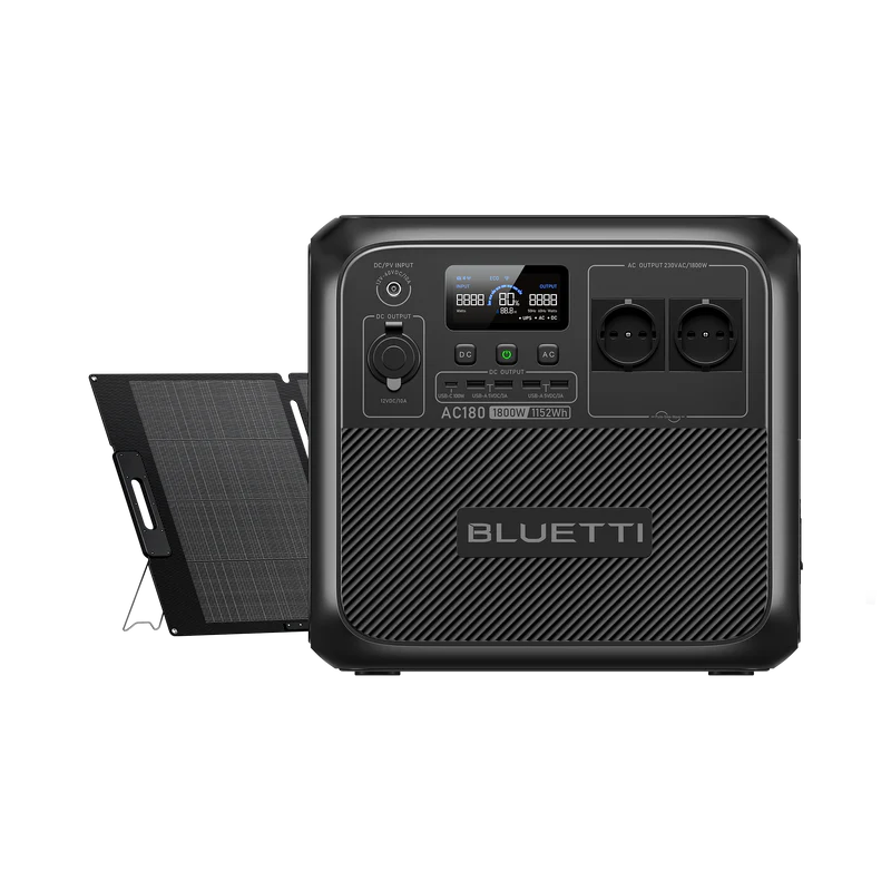BLUETTI AC180 Estación de energía portátil | 1.800 W 1.152 Wh