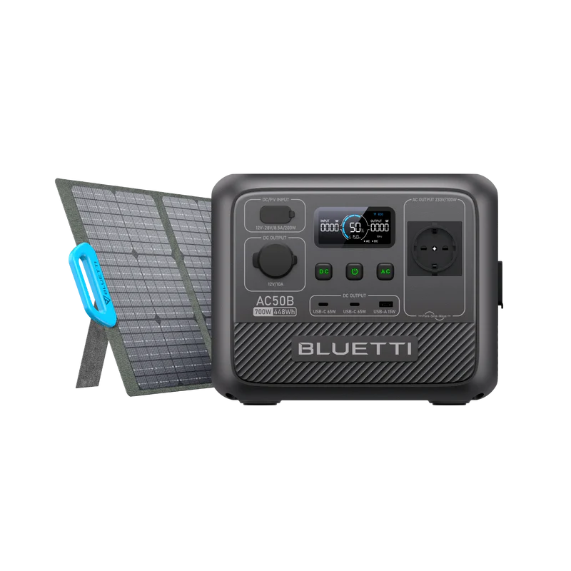 BLUETTI AC50B Estación de energía portátil para camping  700 W 448 Wh